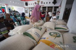 Penyaluran bansos beras