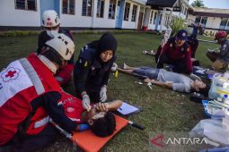 Simulasi penanganan gempa Sesar Lembang