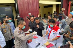 Polda Kalbar musnahkan 2.912 butir pil ekstasi