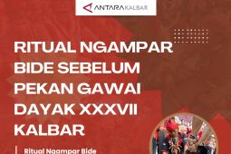 Ritual Ngampar Bide sebelum PGD XXXVII Kalbar