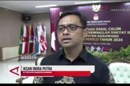 8 dari 18 parpol telah mendaftarkan bacaleg di KPU Karawang