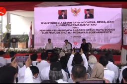HUT ke-206 Kebun Raya Bogor, Megawati resmikan Rumah Kaca Anggrek