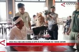 Dedi Mulyadi pimpin Komisi IV DPR RI kunjungan ke Taman Safari