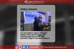 Kalbar kemarin, Pekerja migran Indonesia hingga 32.500 WNI berstatus ilegal di Sarawak