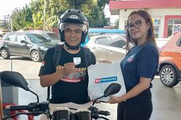 Pertamina beri apresiasi pada pelanggan lewat "MyPertamina Tebar Hadiah"