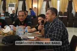 Pj Gubernur Suganda audiensi dengan awak media