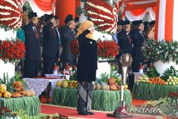 Gubernur Khofifah sampaikan amanat presiden terapkan nilai Pancasila