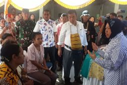 Mensos Tri Rismaharini temui perempuan pelaku usaha orang asli Papua
