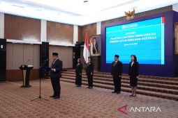 Gubernur BI lantik tiga pemimpin baru kantor pusat BI