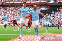 Hajar United di final Piala FA, Man City buka peluang raih 'treble winner' musim ini