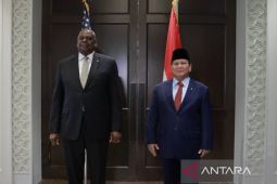 Prabowo Subianto bertemu Menhan AS bahas kerja sama bilateral