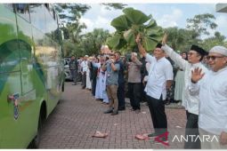 114 calon haji Bangka Tengah diberangkatkan ke embarkasi pada 4 Juni