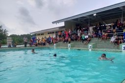Kolam Renang Tirta Krida PT Timah Tbk Jadi Sarana Rekreasi dan Lokasi Pertandingan Atlet Renang di Ajang 02SN Bangka Barat