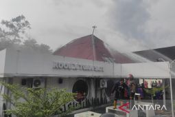 Terbakarnya bangunan Kafe Andalan dalam penyelidikan Kepolisian Samarinda
