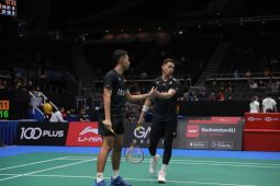 Singapore Open, Fajar/Rian dikalahkan pasangan asal Inggris