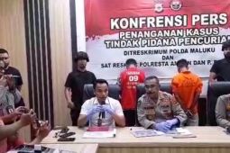 Polda Maluku tangkap pelaku pencurian  sistem suara  gereja