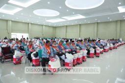 Babel lepas 352 jemaah calon haji kloter terakhir