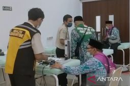 Satu calon haji kloter pertama Embarkasi Lombok tertunda keberangkatan