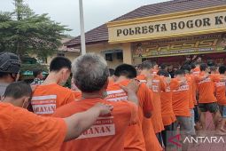 Polresta Bogor Kota tangkap 33 orang penyalahgunan narkoba dalam sebulan