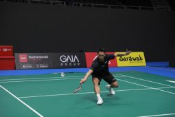 Pebulu tangkis Indonesia maksimalkan sesi latihan  Singapore Open 2023