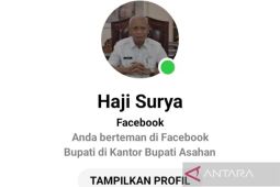 Beredar akun palsu Bupati Asahan berikan jabatan