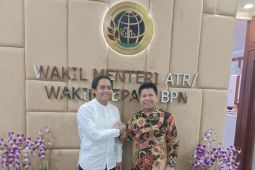 Satono silaturahmi dengan Wamen ATR bahas reforma agraria