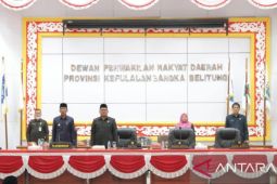 Pj Gubernur Babel sampaikan tiga raperda