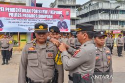 Kapolres pimpin apel program Polisi RW di Padang Sidempuan