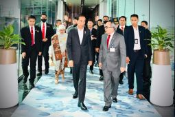 Presiden Jokowi tiba di Singapura untuk jadi pembicara di Ecosperity Week