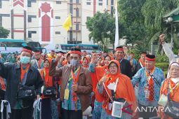 PPIH Embarkasi Surabaya tuntaskan keberangkatan jamaah gelombang I