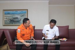 Pj Gubernur Suganda-Basarnas Babel diskusi Pembangunan Tower Repling dan Pelatihan Potensi SAR