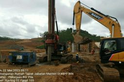 Pembangunan Rumah Tapak Jabatan Menteri di IKN mencapai 10,23 persen