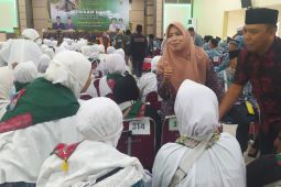 Calon Jamaah Haji Merangin Kloter 20 berangkat ke Arab Saudi