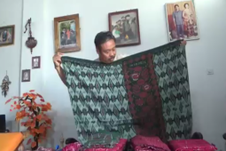 Penjualan sarung tenun goyor Jombang mulai naik