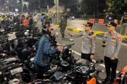Polisi tilang 40 kendaraan roda dua saat penertiban balap liar di JLNT Kuningan-Tebet