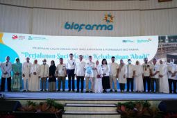 Bio Farma memberangkatkan haji sebanyak 33 karyawan serta pensiunan