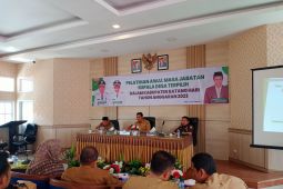 Pemkab Batanghari gelar pelatihan awal masa jabatan kepala desa