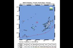 Gempa magnitudo 5,1 guncang wilayah barat laut Tanimbar