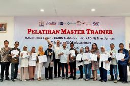 Kadin Institut: Jumlah "master trainer" di Jawa Timur bertambah