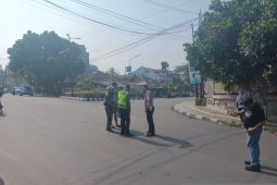 Tidak berhati-hati dua sepeda motor di Sukabumi bertabrakan