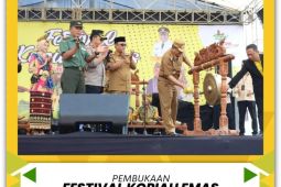 Bupati buka Festival Kopiah Emas peringati HUT ke-77 Kabupaten Lampung Tengah