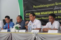 PTPN XIII teken perjanjian dengan Kejari Landak