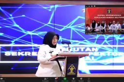 Kakanwil Kemenkumham Babel Ikuti pembukaan Rakor pemutakhiran data hukuman disiplin pegawai