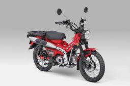 Ikon motor bebek trekking honda CT125 tampil lebih modern