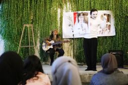 Relawan SGJ ajak milenial cintai kesenian lewat pantomim
