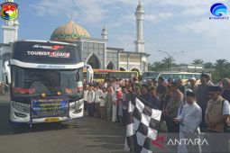 Bupati Mukomuko lepas keberangkatan 169 calon haji