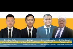 Dua bulan, FISIP UMSU tambah empat doktor baru