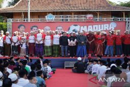 Liga 1: Madura United luncurkan tim di Ponpes Al-Hamidy