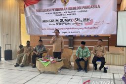 Mingrum Gumay : Pembinaan ideologi Pancasila dapat memberikan motivasi anak untuk maju
