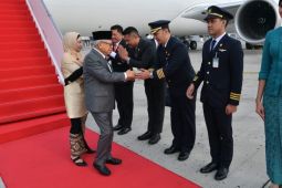 Wapres tiba di Jakarta usai kunjungan kerja dari Uzbekistan
